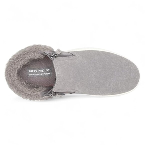 Easy Spirit Womens Elin 3 Faux Leather Double Zipper Ankle Boots - Picture 3 of 5